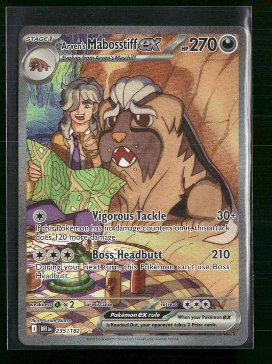 Arven's Mabosstiff ex SV10: Destined Rivals #235/182