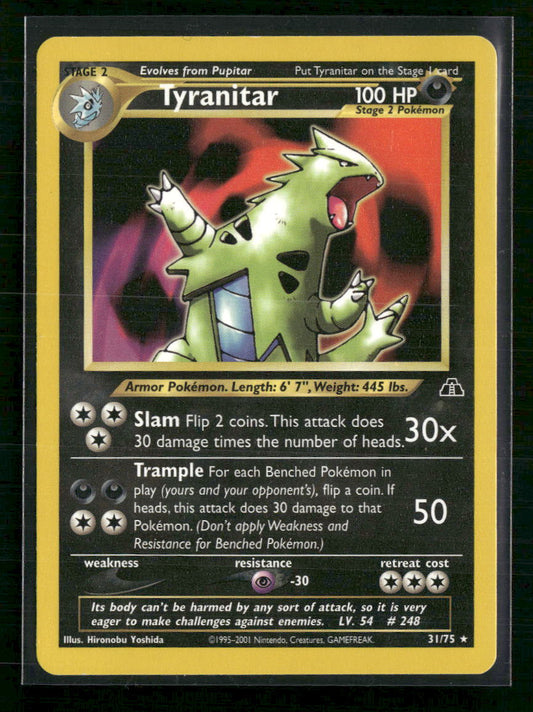 Tyranitar (31) Neo Discovery #31/75
