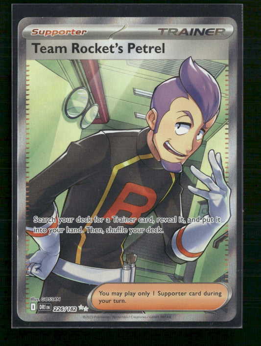 Team Rocket's Petrel SV10: Destined Rivals #226/182