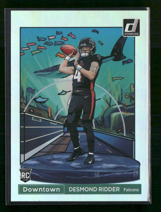 Desmond Ridder 2022 Donruss #DT-DR Downtown!