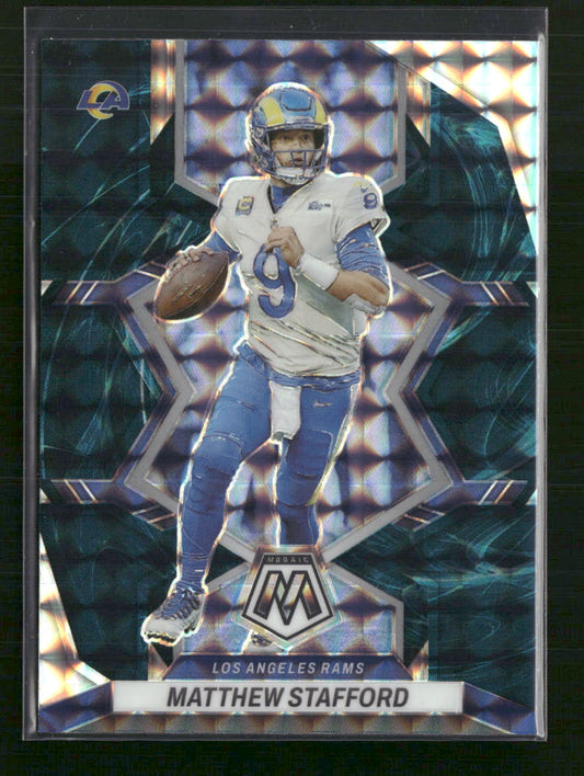 Matthew Stafford 2022 Panini Mosaic #108 Mosaic Genesis