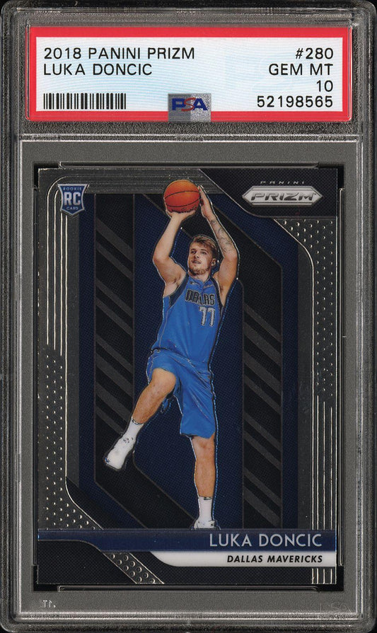 Luka Doncic 2018 Panini Prizm #280 PSA 10