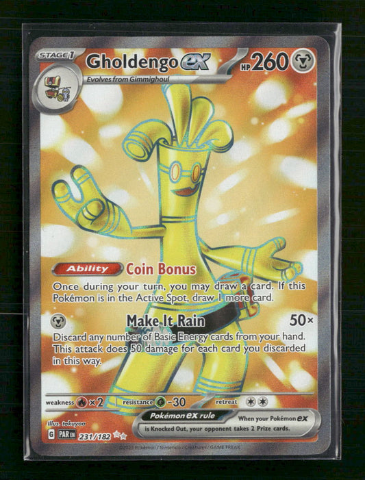 Gholdengo ex SV04: Paradox Rift #231/182