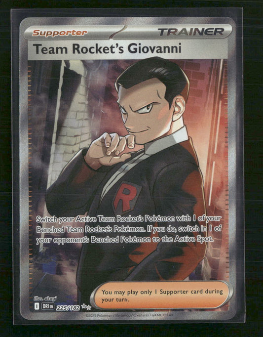 Team Rocket's Giovanni SV10: Destined Rivals #225/182