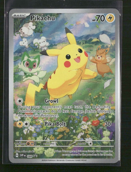 Pikachu SV: Scarlet & Violet Promo Cards #088