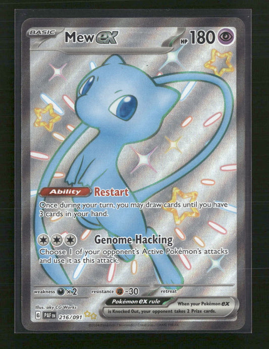 Mew ex SV: Paldean Fates #216/091