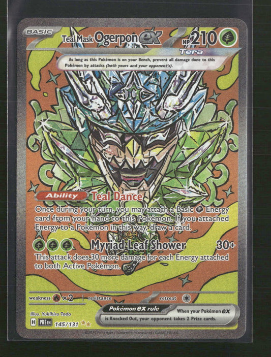Teal Mask Ogerpon ex SV: Prismatic Evolutions #145/131