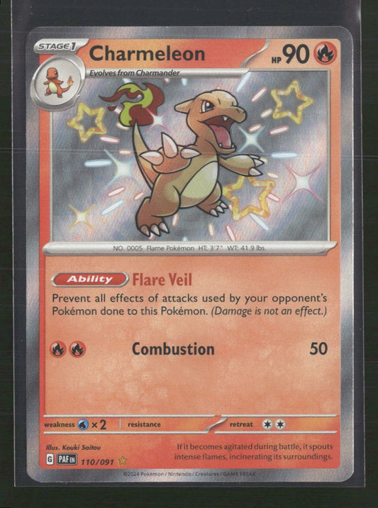 Charmeleon SV: Paldean Fates #110/091
