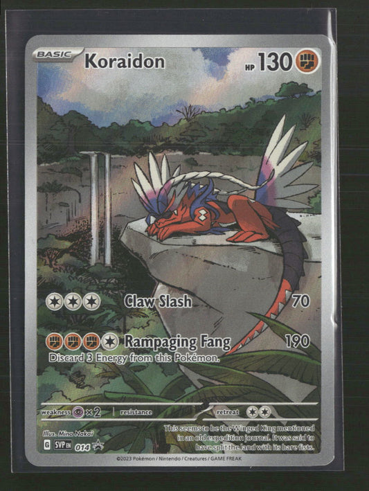 Koraidon SV: Scarlet & Violet Promo Cards #014