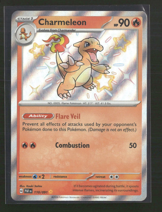 Charmeleon SV: Paldean Fates #110/091