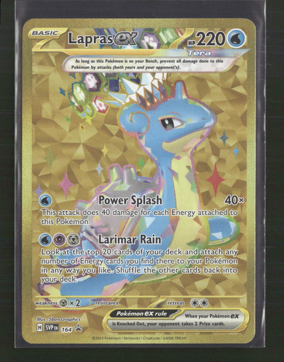 Lapras ex SV: Scarlet & Violet Promo Cards #164