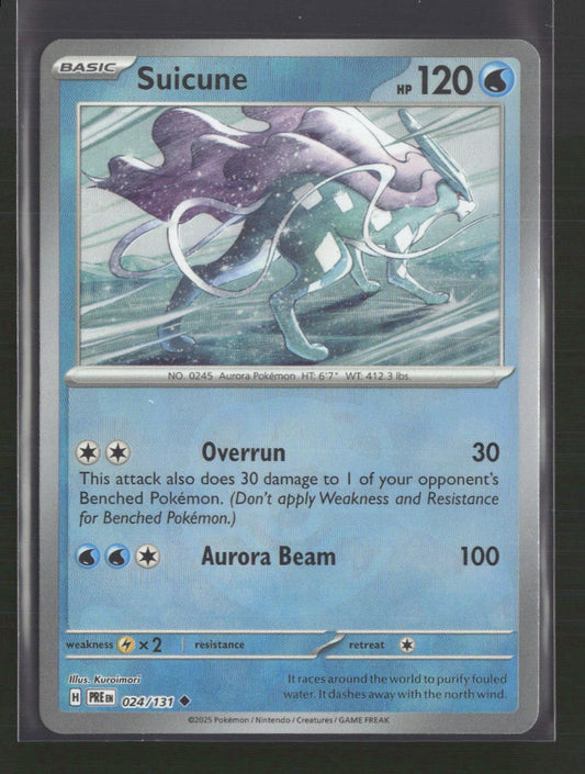 Suicune (Master Ball Pattern) SV: Prismatic Evolutions #024/131
