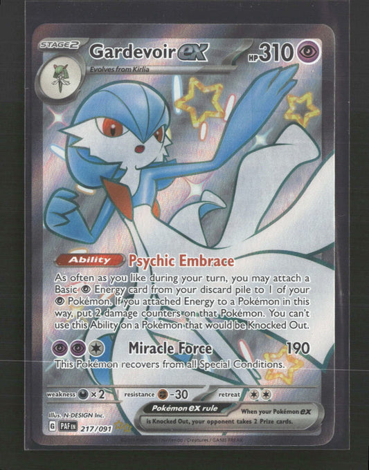 Gardevoir ex SV: Paldean Fates #217/091