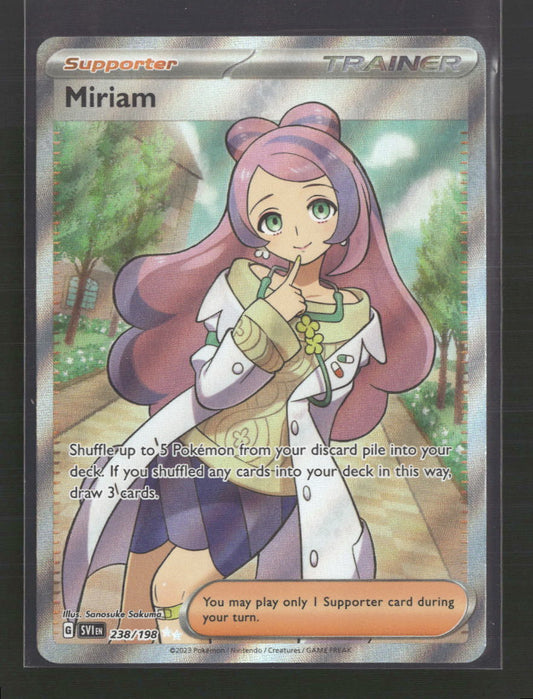 Miriam SV01: Scarlet & Violet Base Set #238/198