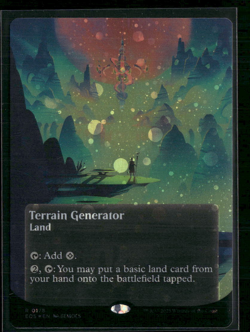 Terrain Generator (0178) (Borderless) (Galaxy Foil)