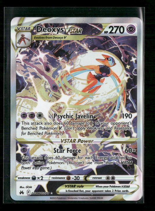 Deoxys VSTAR Crown Zenith: Galarian Gallery #GG46/GG70