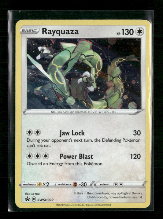 Rayquaza SWSH: Sword & Shield Promo Cards #SWSH029