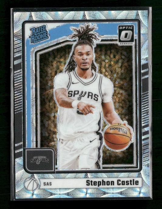 Stephon Castle 2024-25 Donruss Optic #254 Premium Box Set #/249