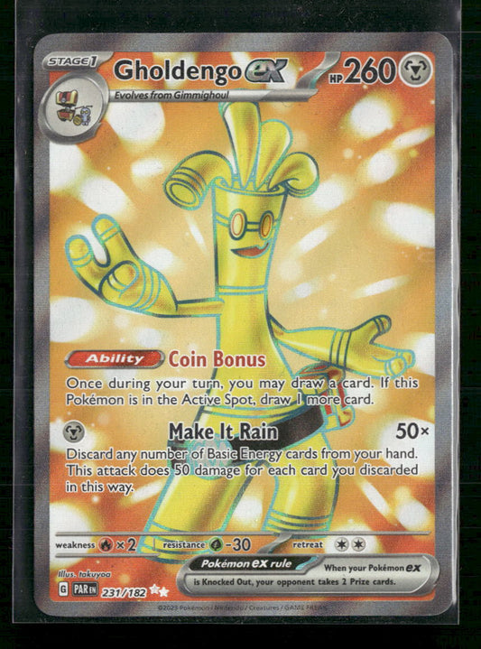 Gholdengo ex SV04: Paradox Rift #231/182
