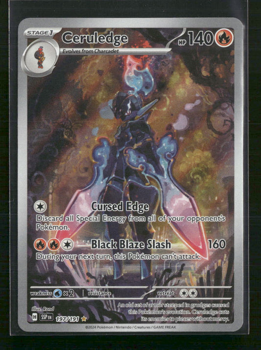 Ceruledge SV08: Surging Sparks #197/191