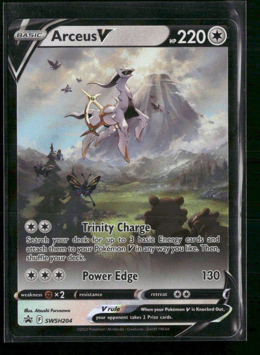 Arceus V SWSH: Sword & Shield Promo Cards #SWSH204