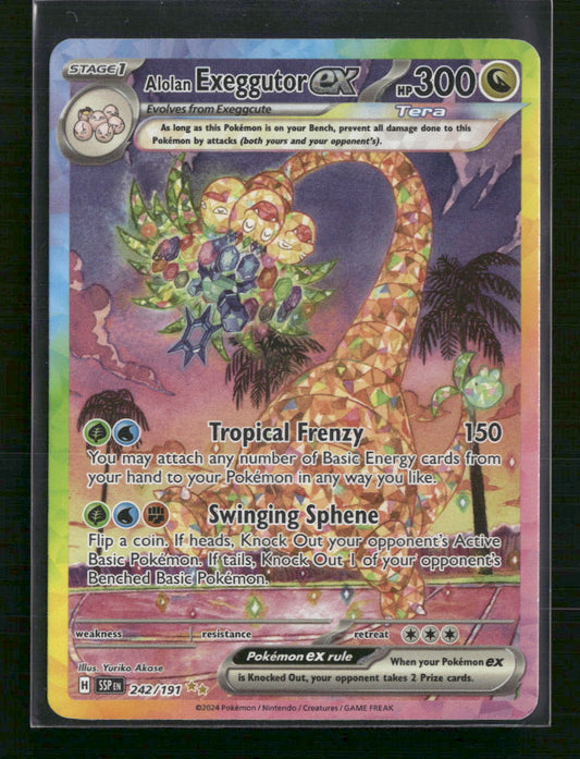 Alolan Exeggutor ex SV08: Surging Sparks #242/191