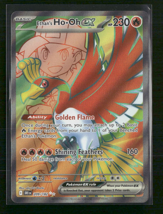 Ethan's Ho-Oh ex SV10: Destined Rivals #209/182