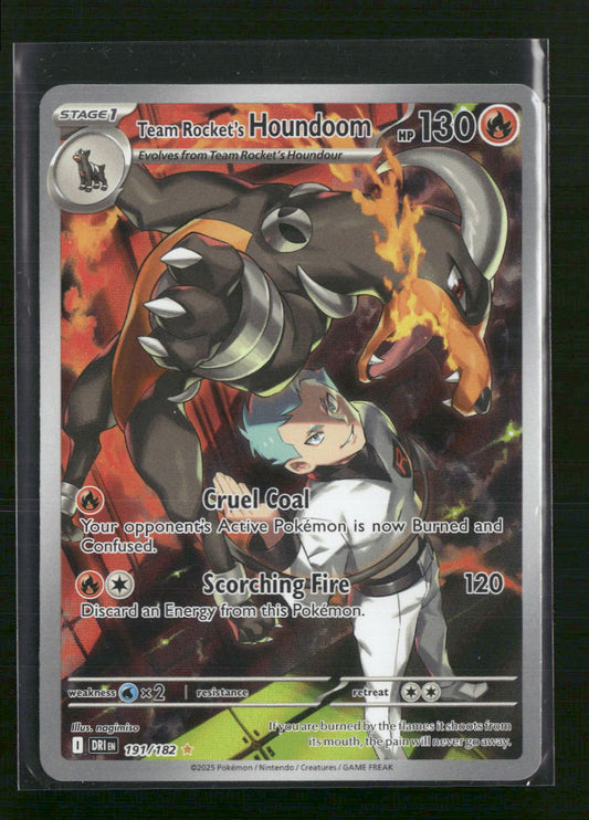 Team Rocket's Houndoom SV10: Destined Rivals #191/182