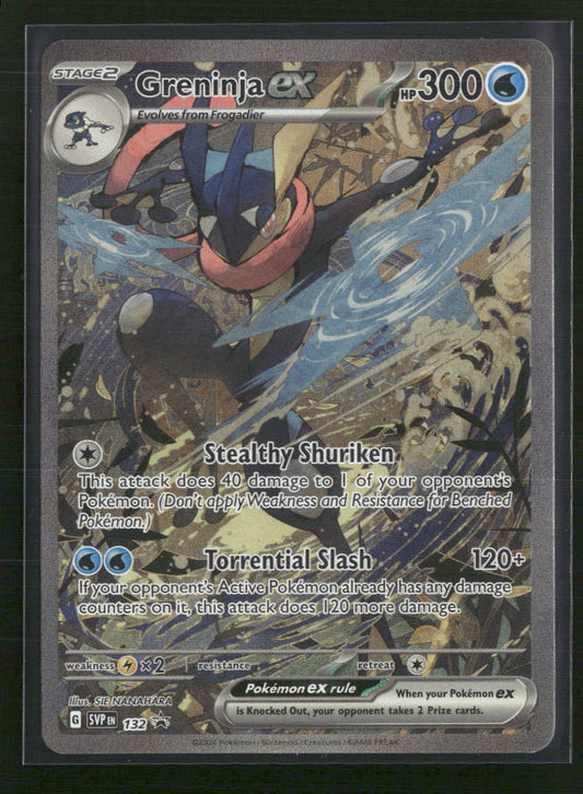 Greninja ex SV: Scarlet & Violet Promo Cards #132