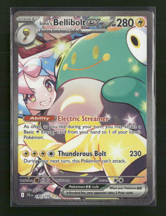 Iono's Bellibolt ex SV09: Journey Together #183/159