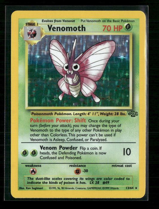 Venomoth (13) Jungle #13/64