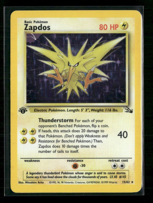 Zapdos (15) Fossil #15/62