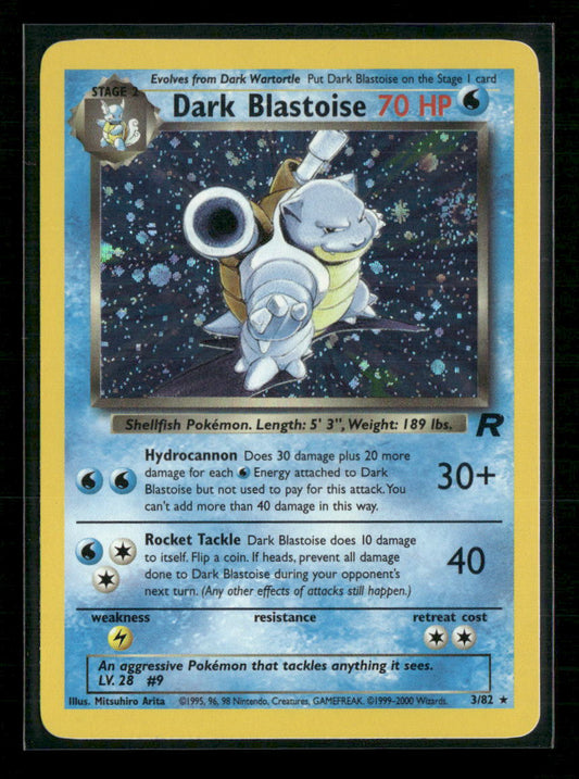 Dark Blastoise (3) Team Rocket #03/82