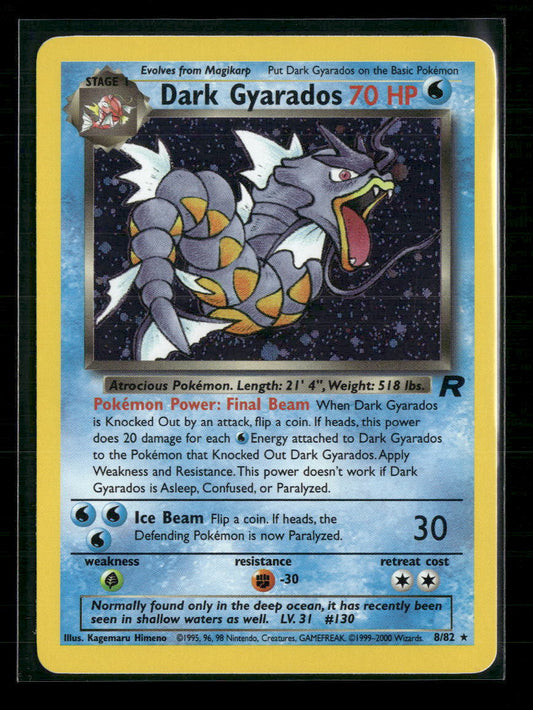 Dark Gyarados (Prerelease) WoTC Promo #08/82