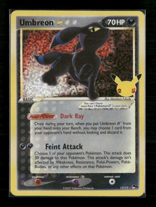 Umbreon Star Celebrations: Classic Collection #17/17