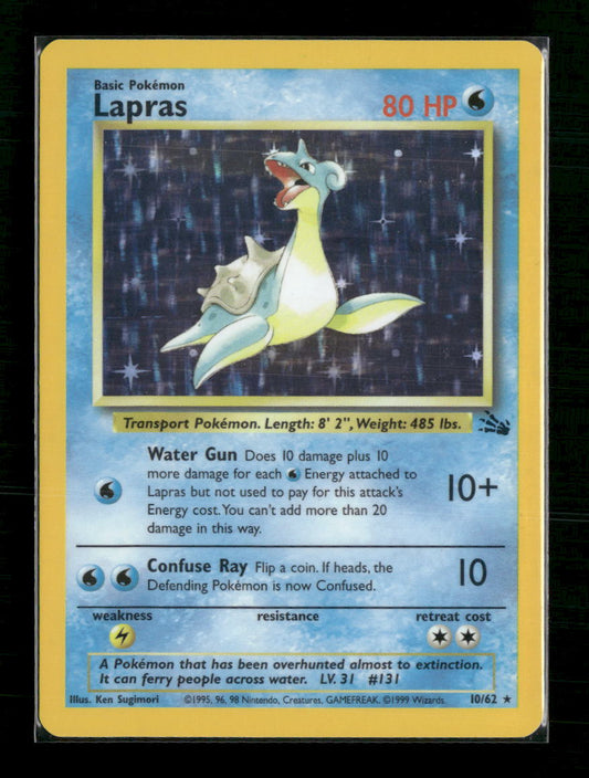 Lapras (10) Fossil #10/62