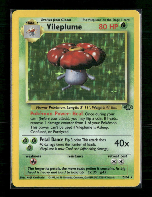 Vileplume (15) Jungle #15/64
