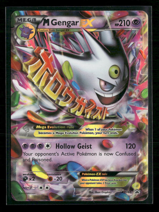 M Gengar EX XY Promos #XY166 - Damaged