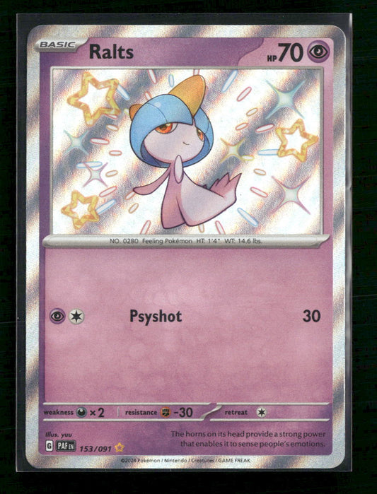 Ralts SV: Paldean Fates #153/091