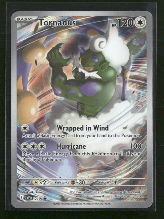 Tornadus SV: Scarlet & Violet Promo Cards #210