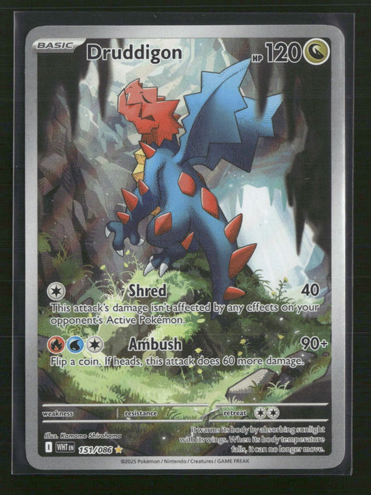 Druddigon SV: White Flare #151/086