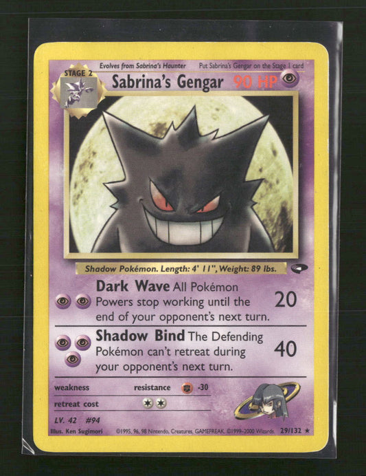 Sabrina's Gengar Gym Challenge #029/132