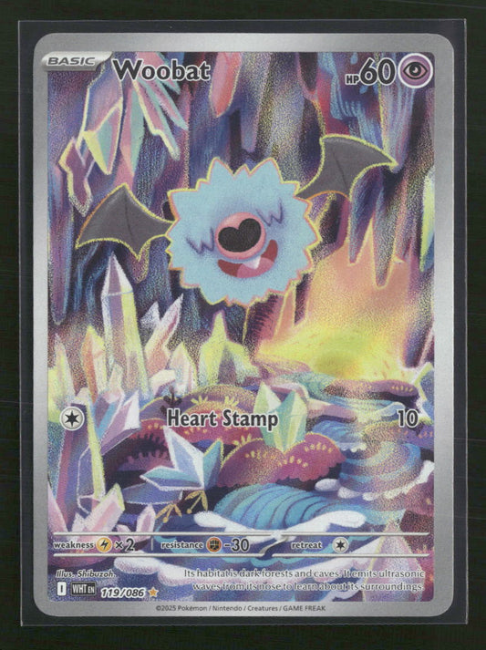 Woobat SV: White Flare #119/086