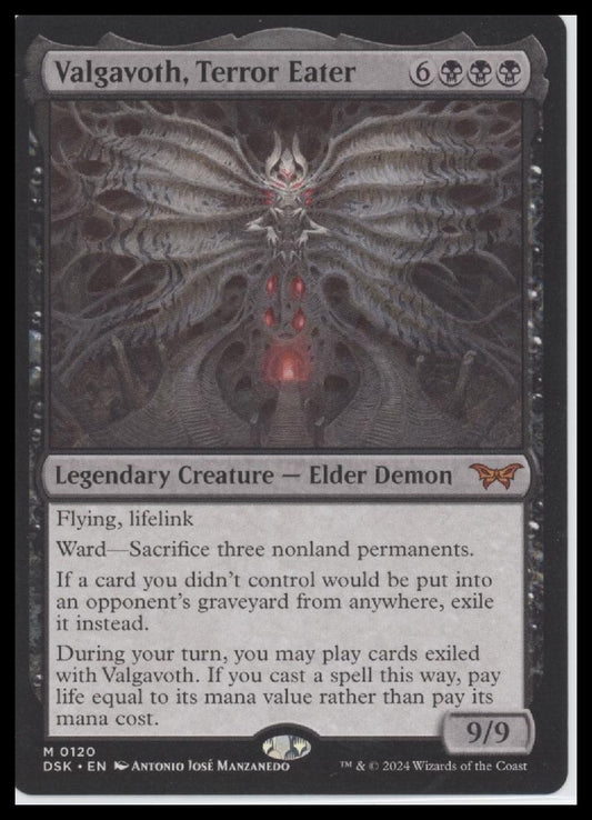 Valgavoth, Terror Eater Promo Pack: Duskmourn: House of Horror #120