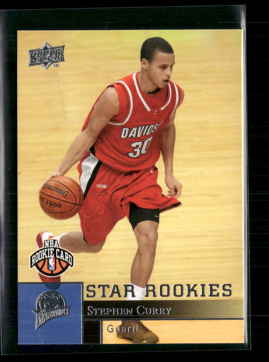 Stephen Curry 2009-10 Upper Deck #234 Clean!