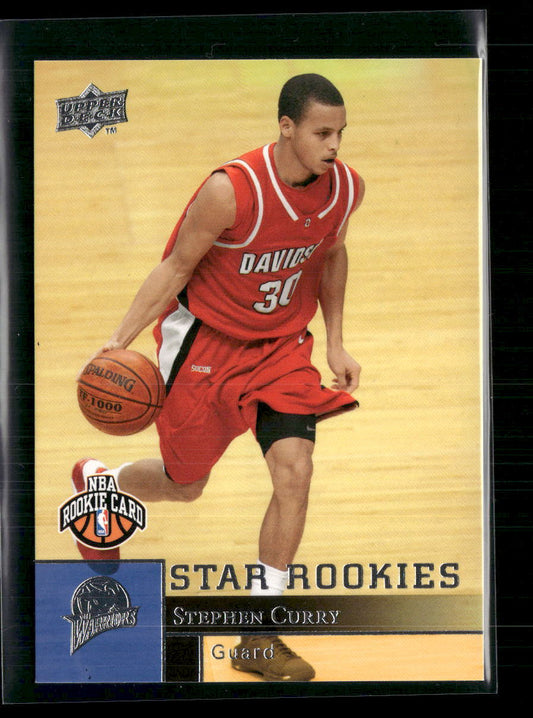 Stephen Curry 2009-10 Upper Deck #234 Clean!