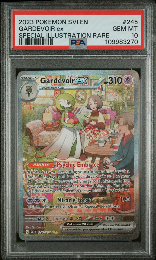 Gardevoir Ex 2023 Scarlet & Violet #245 Special Illustration Rare PSA 10