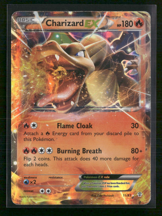 Charizard EX Generations #11/83 - Damaged