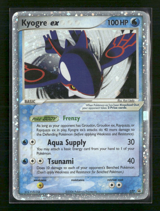 Kyogre ex Nintendo Promos #037