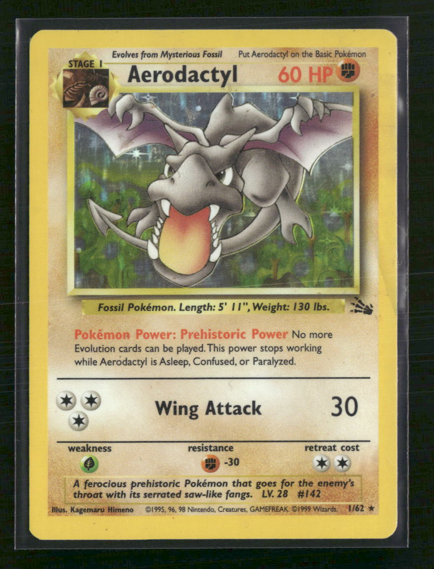 Aerodactyl (Prerelease) WoTC Promo #01/62